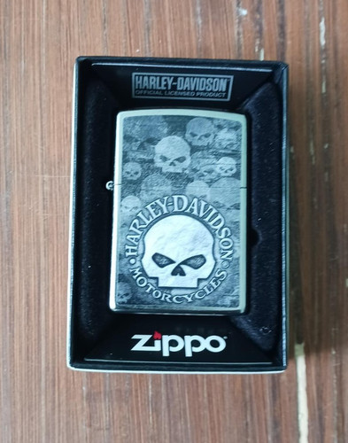 Zippo lighter harley - zippo,